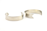 Steel Cuff Bracelet - 4 Stainless Steel Cuff Bracelets (15x145x0.8mm) BRC127