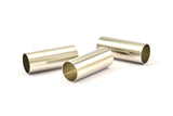 Nickel Brass Tube 5 Nickel Plated Brass Tubes (12x30mm) Bs 1476