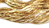 Tiny Brass Chain, 5 Meters - 16.5 Feet Tiny Raw Brass Soldered Chain (0.70mm) BS 1014