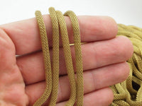 Raw Brass Vintage, 2 M (4mm) Raw Brass Mesh Chain Ch002 ( Z109 )