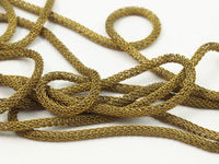 Brass Mesh Chain, 10M (3mm) Raw Brass Mesh Chain  Z140