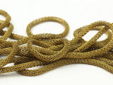 Brass Mesh Chain, 10M (3mm) Raw Brass Mesh Chain  Z140