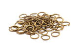 10mm Jump Ring - 300 Antique Brass Round Jump Rings Connectors Findings (10x1.2mm) R-10 A0333