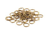 10mm Jump Ring -200 Antique Brass Round Jump Rings Connectors Findings (10x1.2mm) R-10 A0333