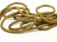 Brass Mesh Chain, 10M (3mm) Raw Brass Mesh Chain  Z140