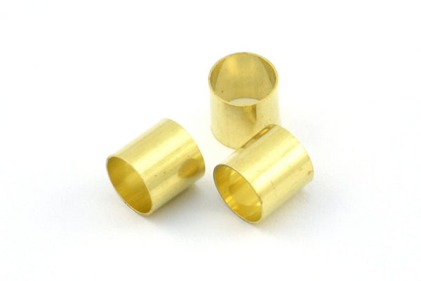 50 Raw Brass Tubes (6x6mm) Bs 1530