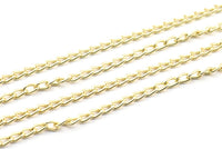 Aluminum Link Chain, 5 Meters - 16.5 Feet Aluminum Open Link Chain (4x7mm) AL-01