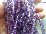 Amethyst 9mm Barrel Gemstone Beads 15.5 Inches Full Strand G47