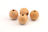 Vintage Wooden Bead, 8 Vintage Wooden Beads Made In Germany, Findings (21mm) B36