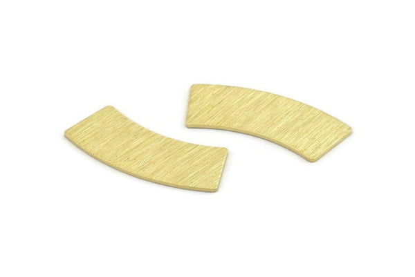 Brass Rectangle Blank, 12 Textured Raw Brass Rectangle Stamping Blanks (28x10x0.80mm) M085