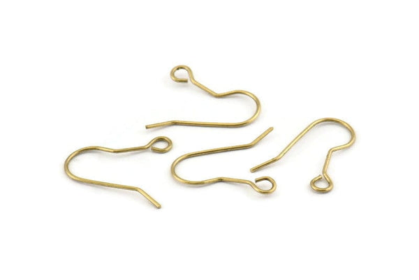 Gold Ear Wires French Ear Wires Earring Hooks Earring 