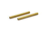 30 Raw Brass Tubes (4x30mm) Bs 1455