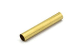 12 Raw Brass Tubes (8x50mm) Bs 1548