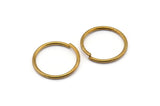 20mm Jump Ring - 50 Raw Brass Jump Rings (20x1.5mm) D0234