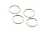 13mm Silver Rings - 48 Antique Silver Brass Circle Connectors (13x1x1mm) Bs 1100 H0001