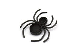 Black Spider Charm, Oxidized Black Brass Spider Charms With 1 Loop, Pendants, Findings (46x40mm) N1016 Q0720