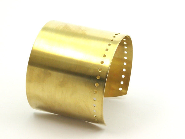 Raw Brass Bangles - 2 Raw Brass Cuff Bracelet Bangles (60mmx0.80mm)  Brass 061 R040