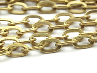 2 M. Raw Brass Chain (7x4.5mm) Or9255