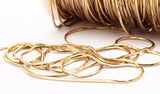 Snake Chain, Brass Chain, 90 M. Raw Brass Snake Chain (1mm) Bs 1365