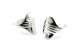 Silver Ring, 925 Silver Adjustable Rings N0065