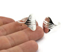 Silver Ring, 925 Silver Adjustable Rings N0065