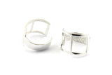 Silver Ring, 925 Silver Adjustable Rings N0024