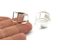 Silver Ring, 925 Silver Adjustable Rings N0024